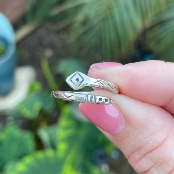 Jewelry - Raebird Sterling Silver Snake Ring